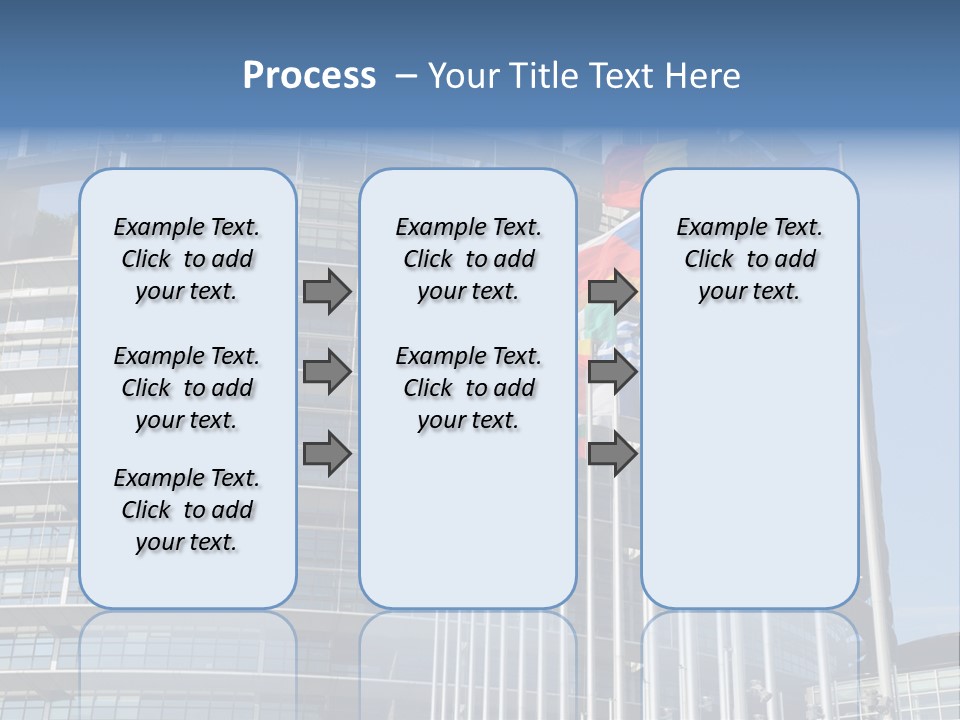 Europarl France Strasbourg PowerPoint Template