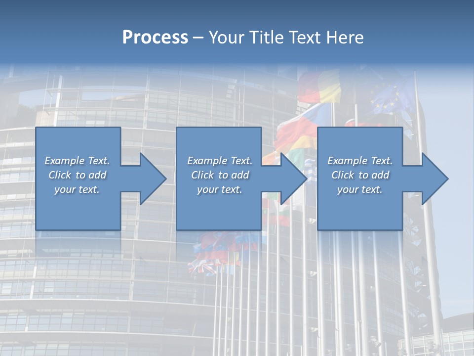 Europarl France Strasbourg PowerPoint Template
