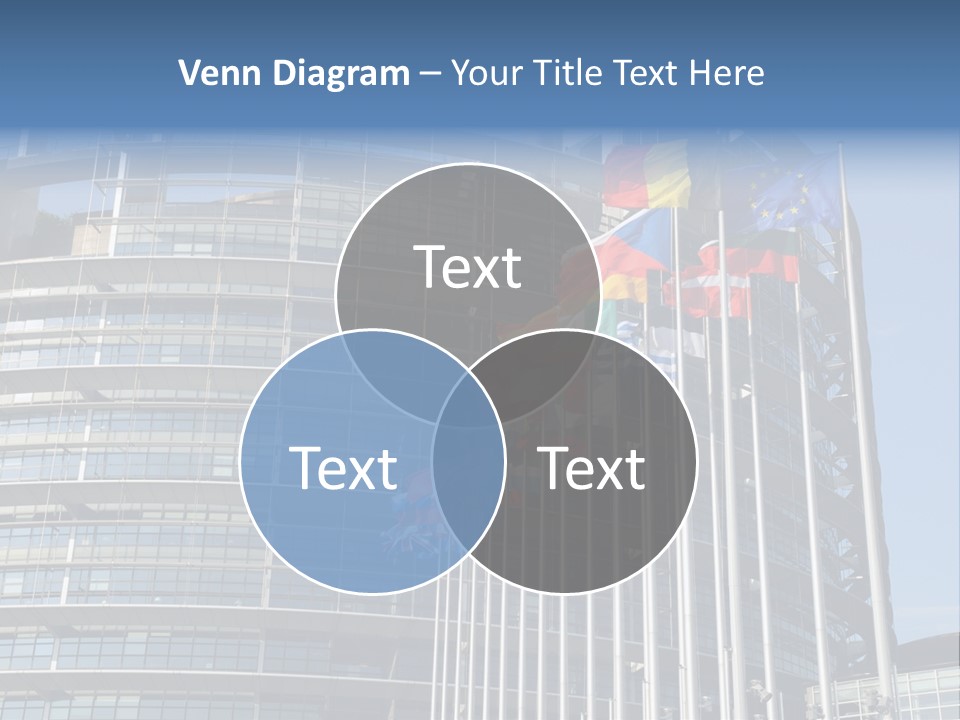 Europarl France Strasbourg PowerPoint Template