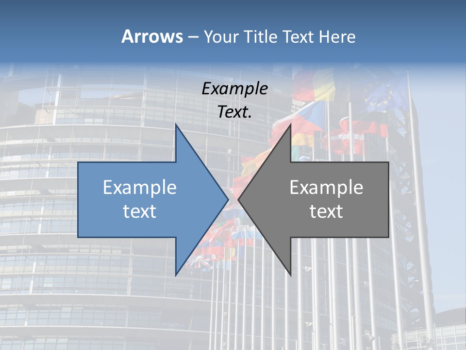 Europarl France Strasbourg PowerPoint Template