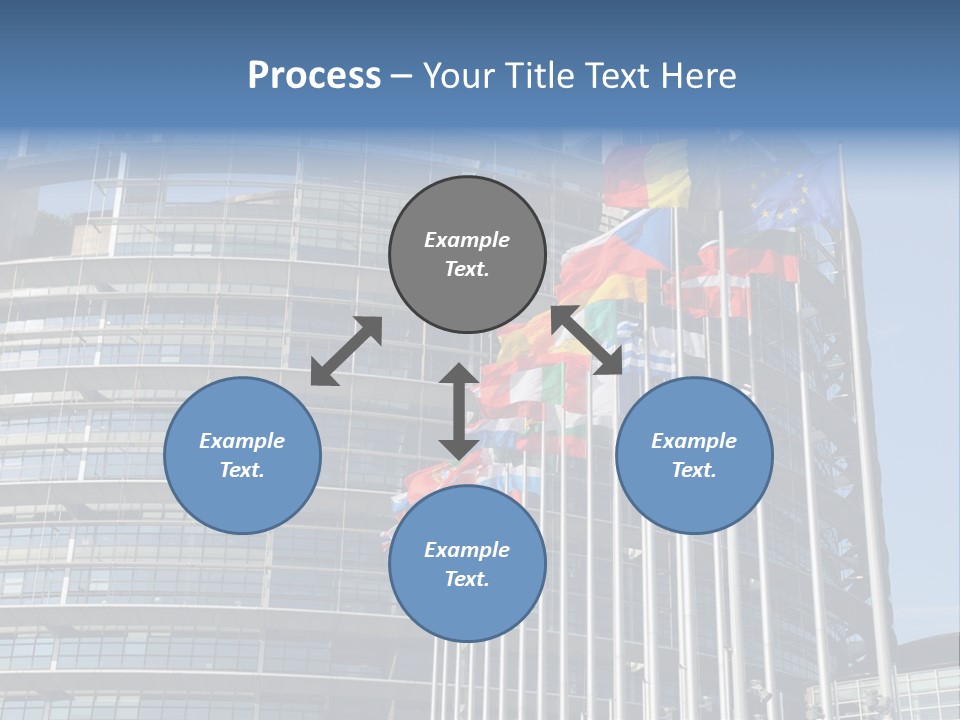 Europarl France Strasbourg PowerPoint Template