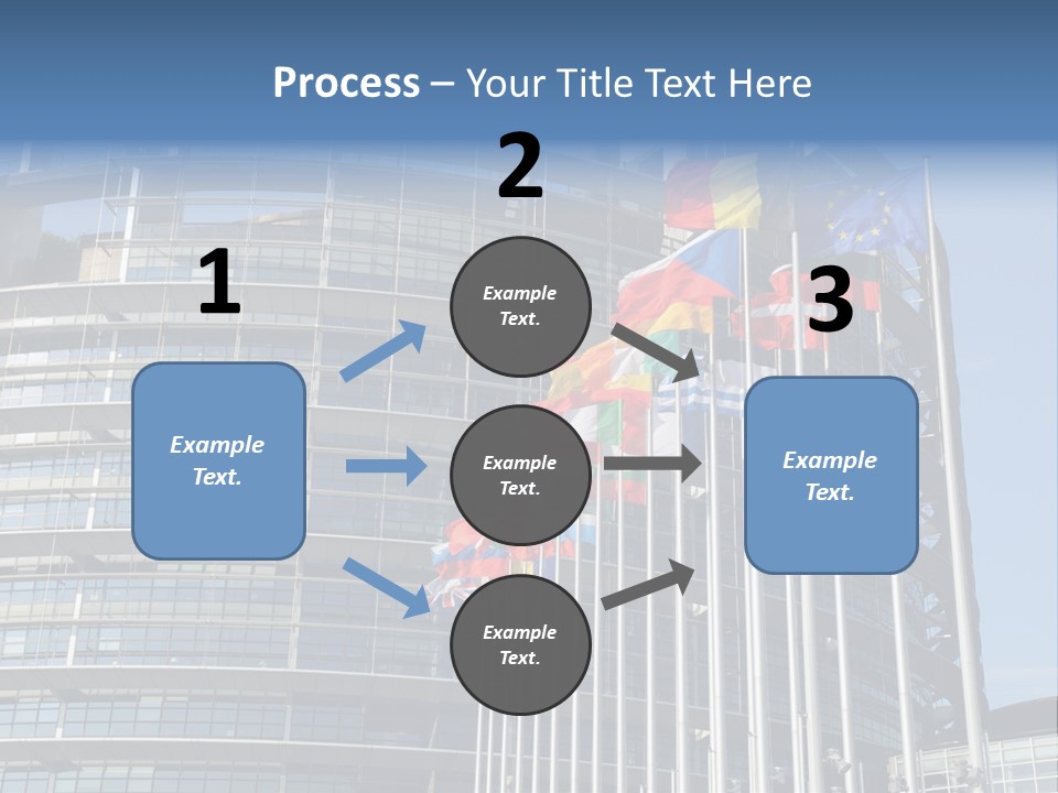 Europarl France Strasbourg PowerPoint Template