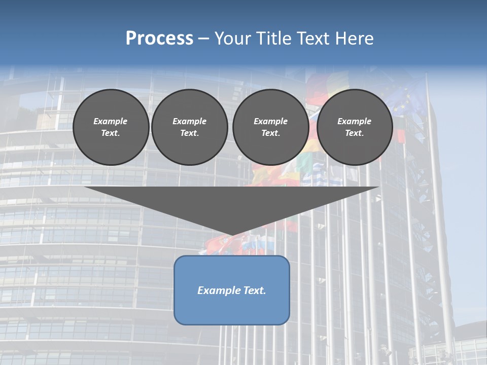 Europarl France Strasbourg PowerPoint Template