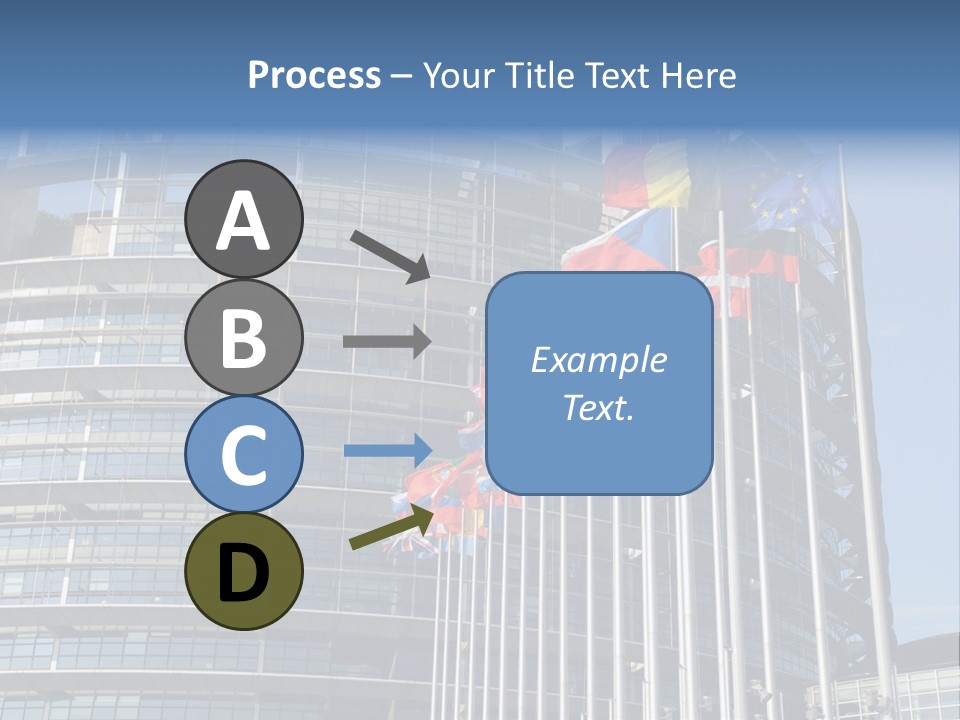 Europarl France Strasbourg PowerPoint Template