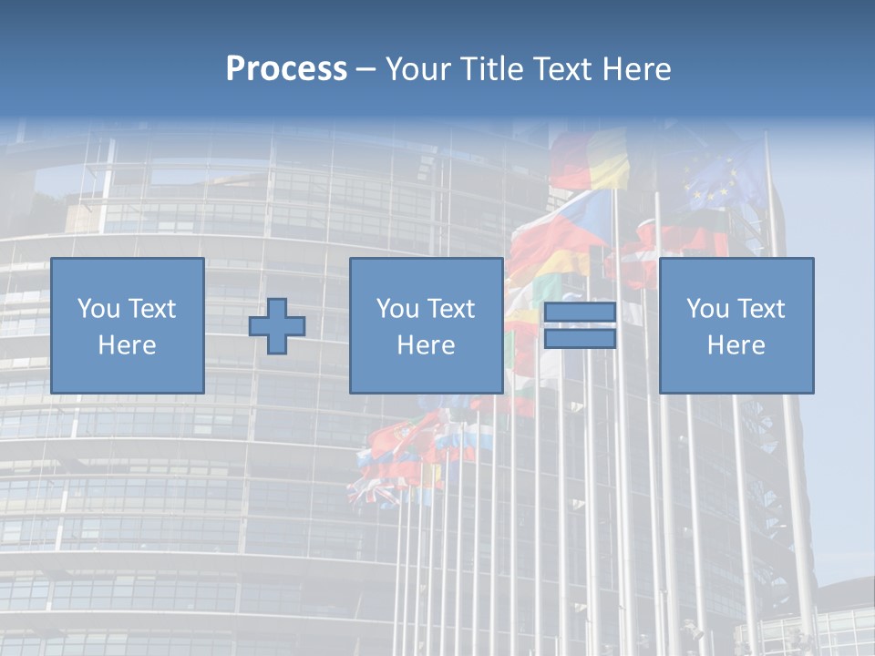 Europarl France Strasbourg PowerPoint Template