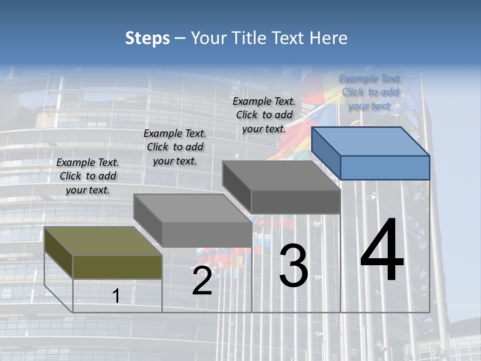 Europarl France Strasbourg PowerPoint Template