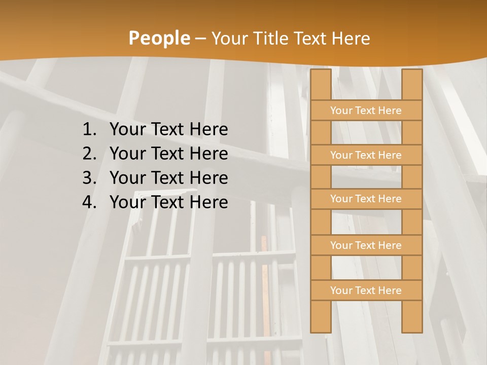 Door Prison Punish PowerPoint Template