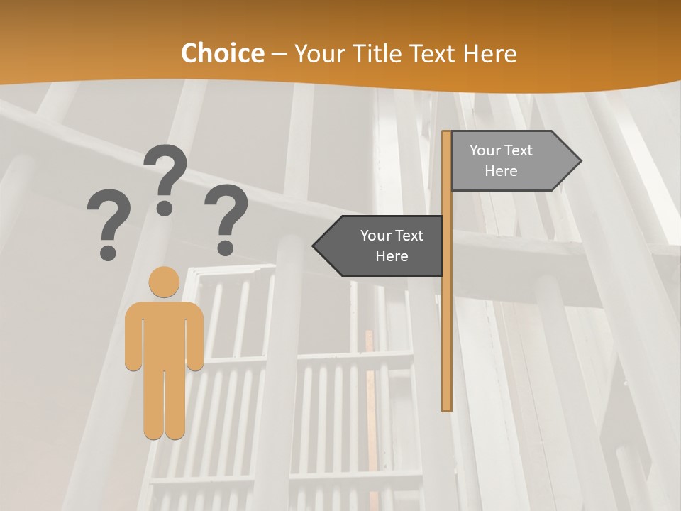 Door Prison Punish PowerPoint Template
