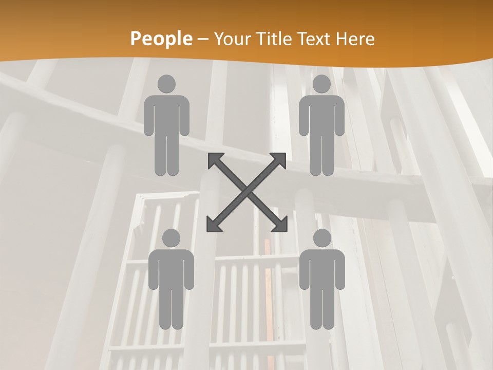 Door Prison Punish PowerPoint Template