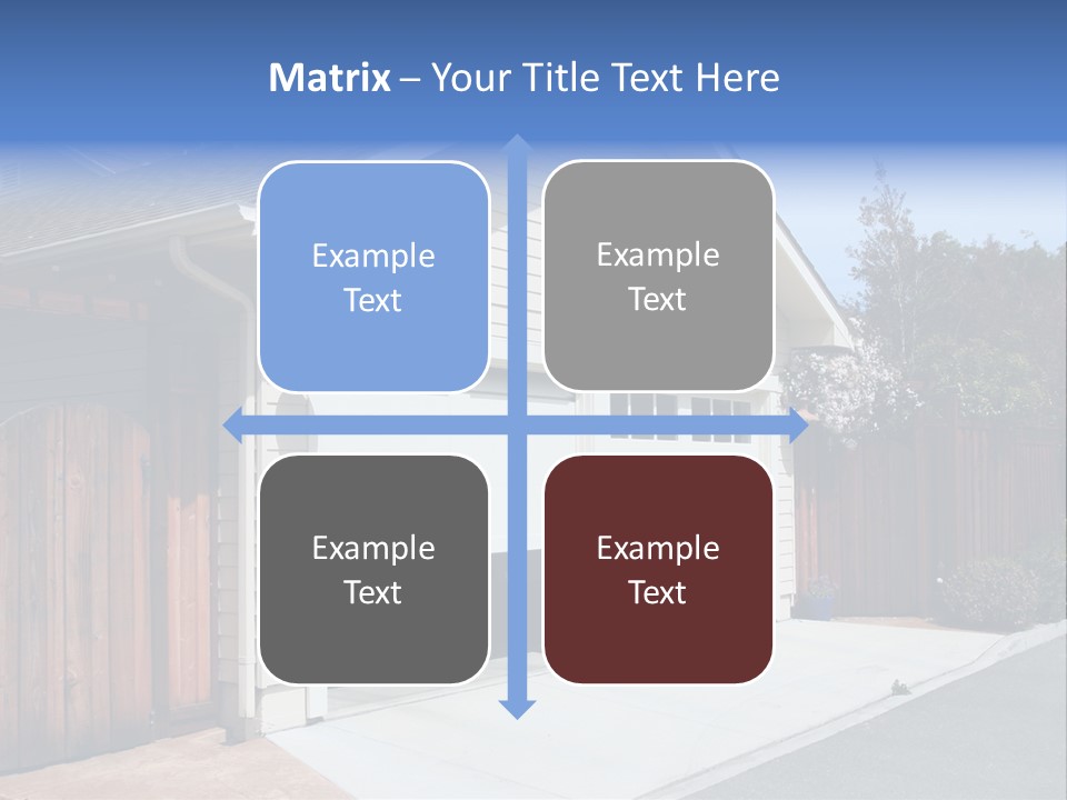 Contemporary Home Mortgage PowerPoint Template
