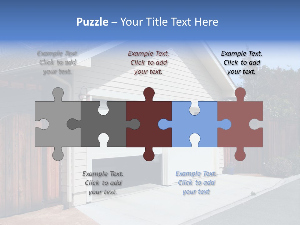 Contemporary Home Mortgage PowerPoint Template
