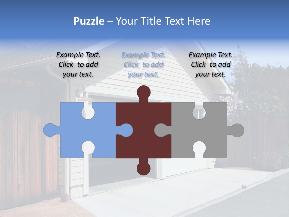 Contemporary Home Mortgage PowerPoint Template