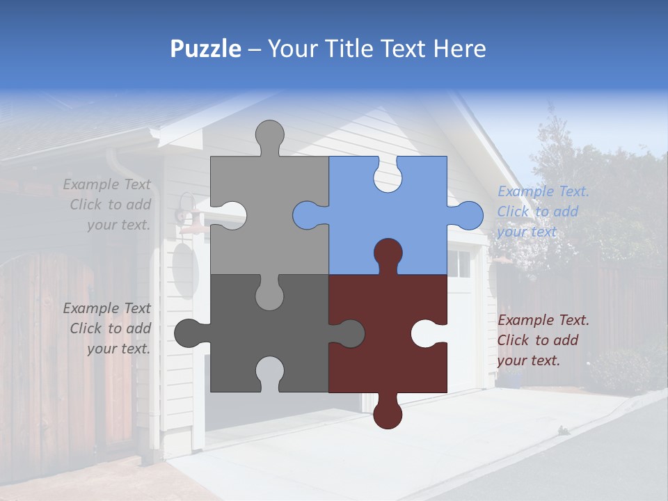 Contemporary Home Mortgage PowerPoint Template