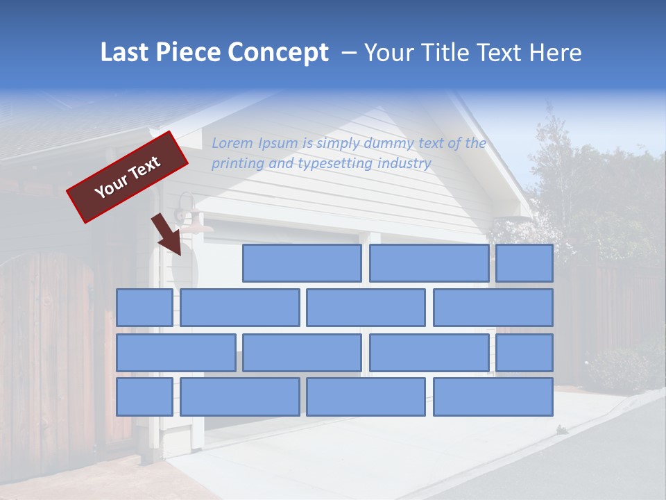 Contemporary Home Mortgage PowerPoint Template