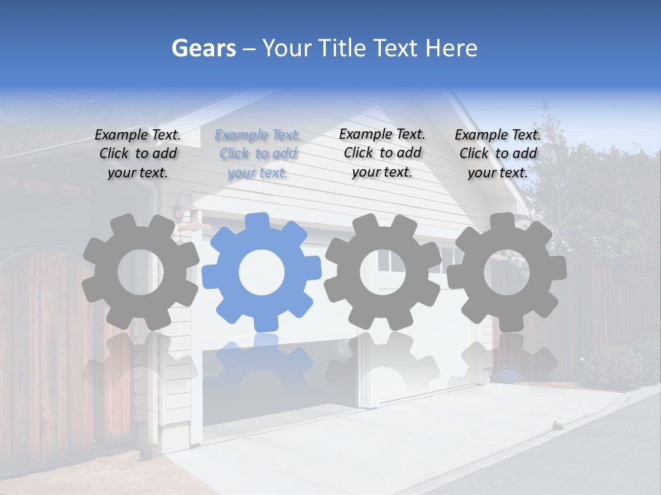 Contemporary Home Mortgage PowerPoint Template