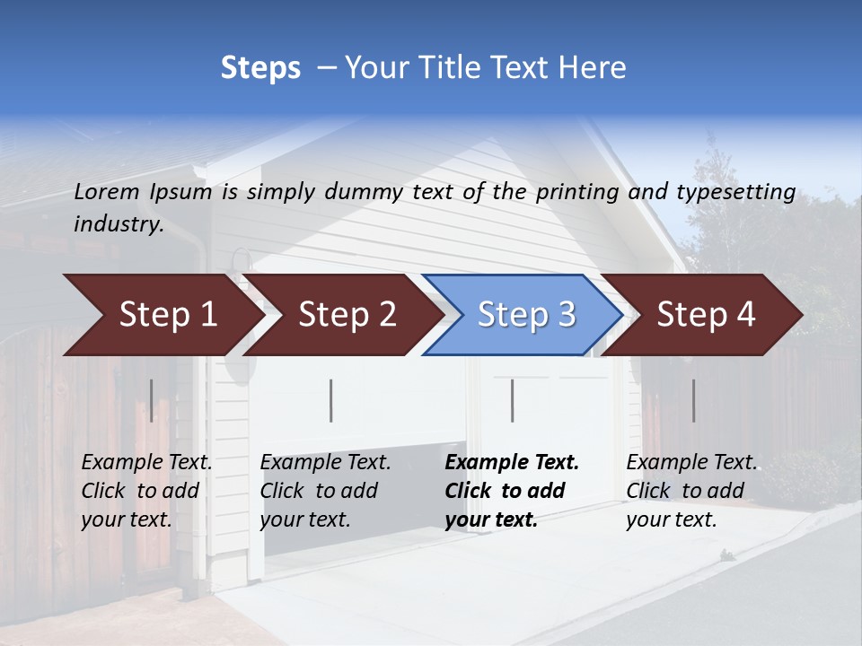 Contemporary Home Mortgage PowerPoint Template