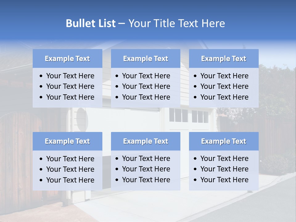 Contemporary Home Mortgage PowerPoint Template