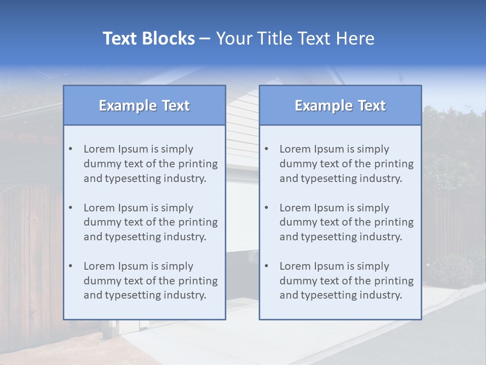 Contemporary Home Mortgage PowerPoint Template