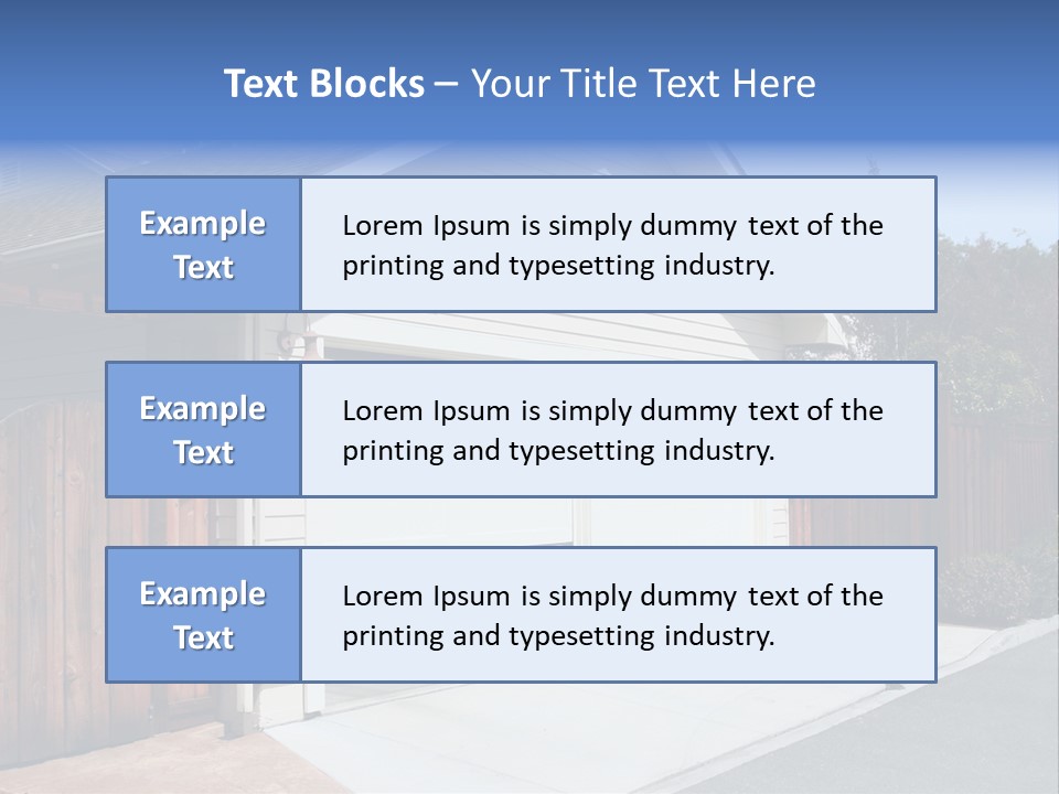 Contemporary Home Mortgage PowerPoint Template