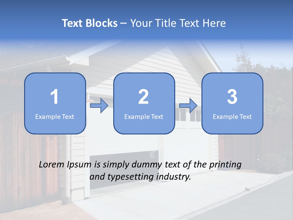 Contemporary Home Mortgage PowerPoint Template
