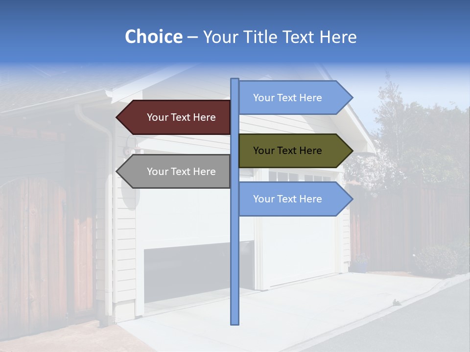Contemporary Home Mortgage PowerPoint Template