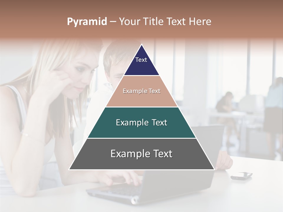Face Casual Caucasian PowerPoint Template