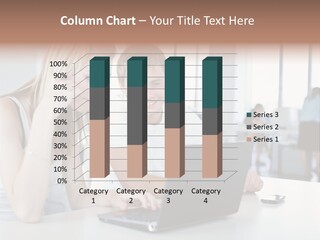 Face Casual Caucasian PowerPoint Template