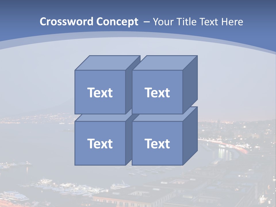 Panorama Sightseeingspot Ocean PowerPoint Template