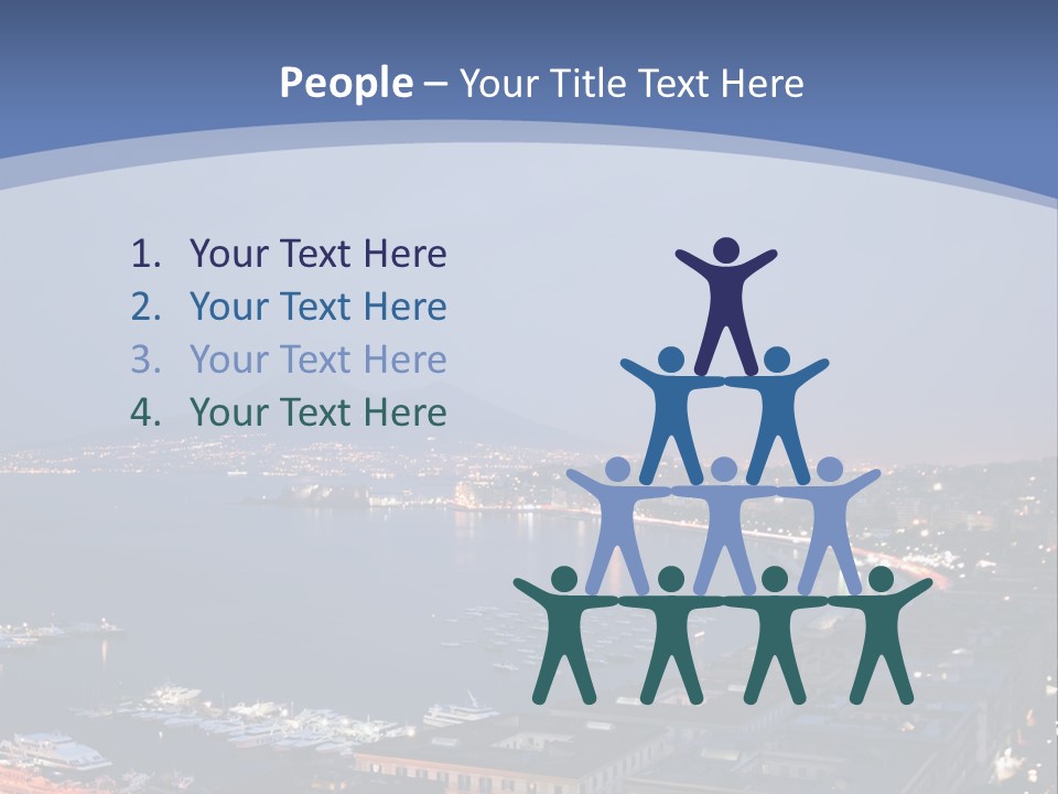 Panorama Sightseeingspot Ocean PowerPoint Template