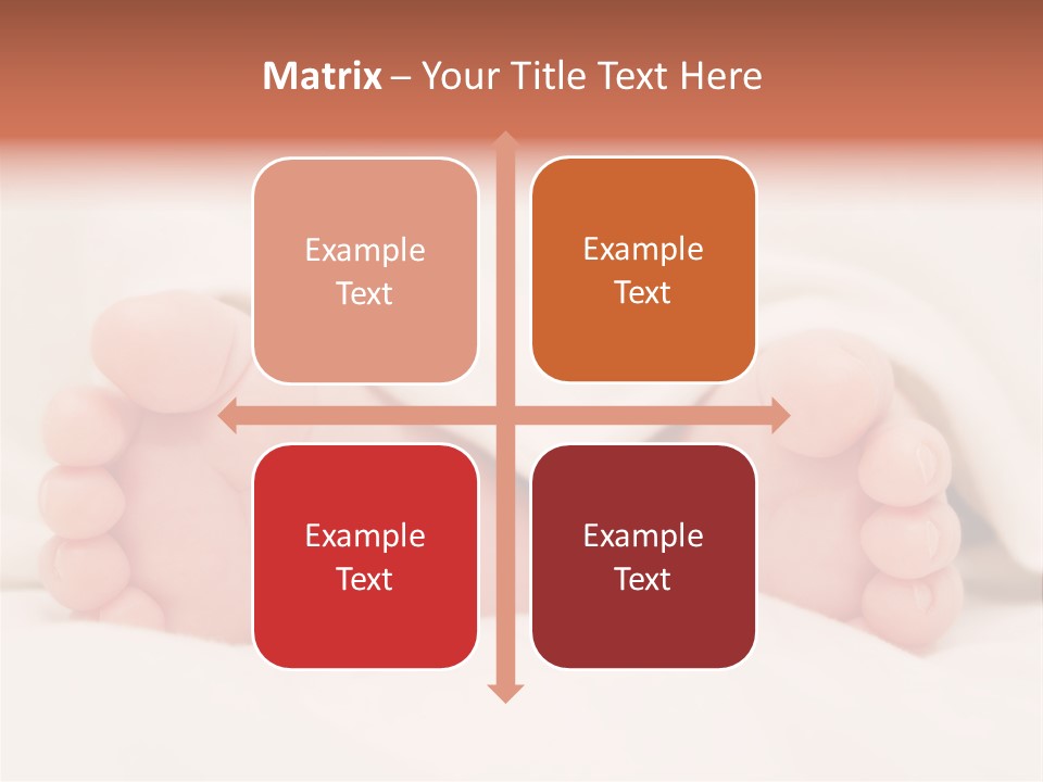 Birth Boy Macro PowerPoint Template