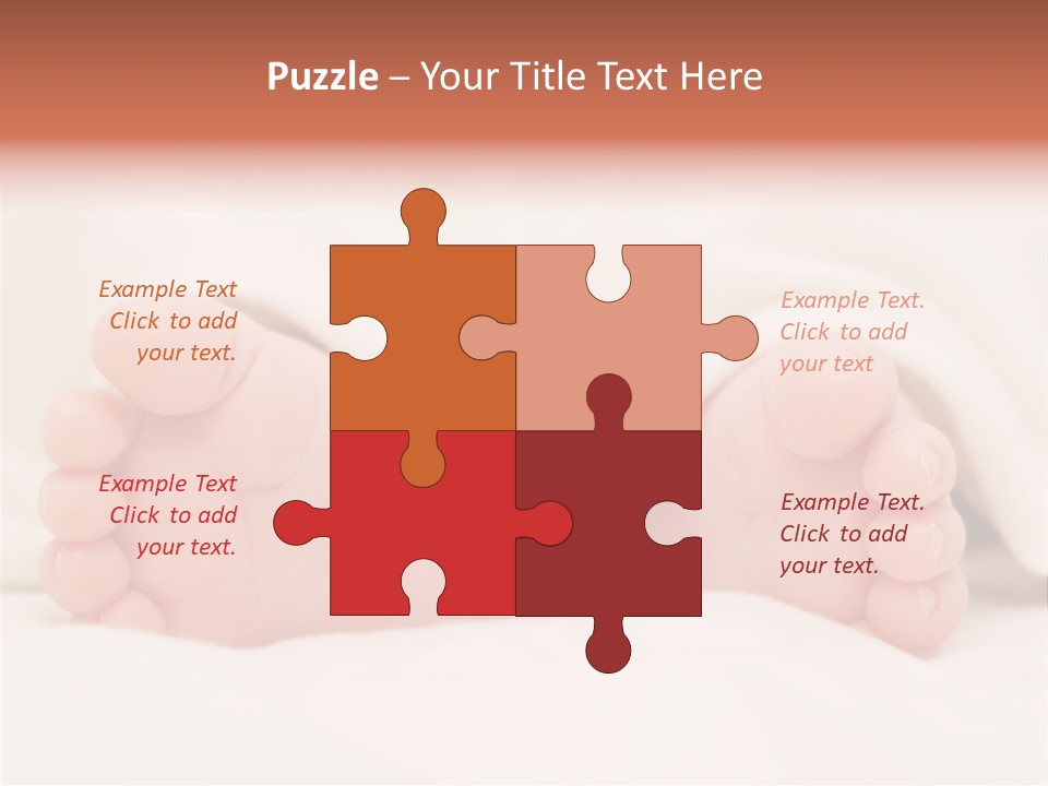 Birth Boy Macro PowerPoint Template