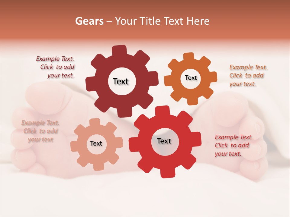 Birth Boy Macro PowerPoint Template