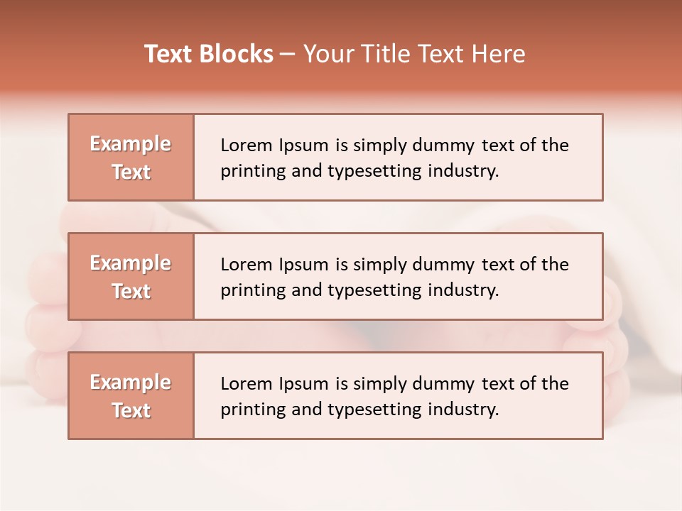 Birth Boy Macro PowerPoint Template