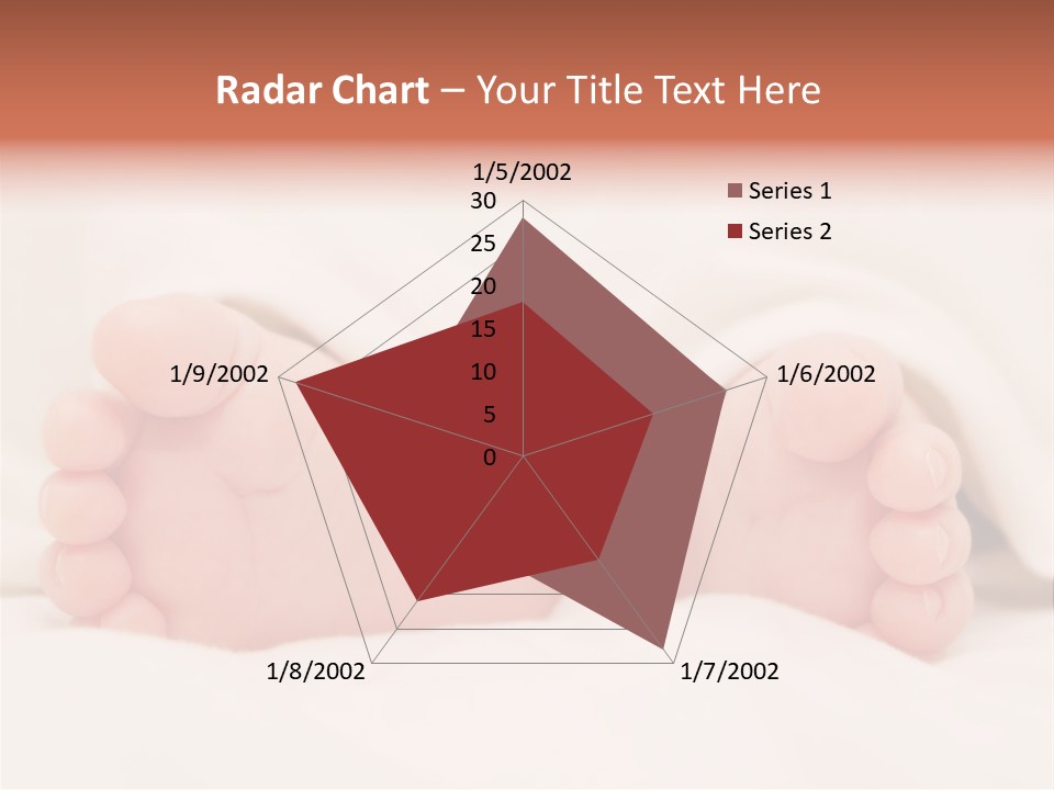Birth Boy Macro PowerPoint Template