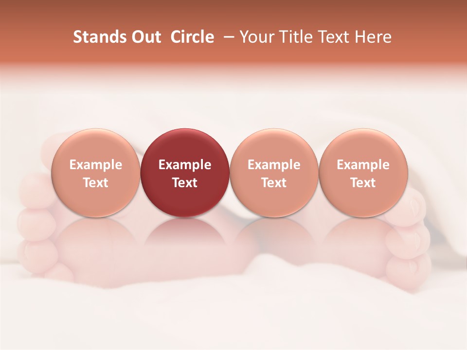 Birth Boy Macro PowerPoint Template