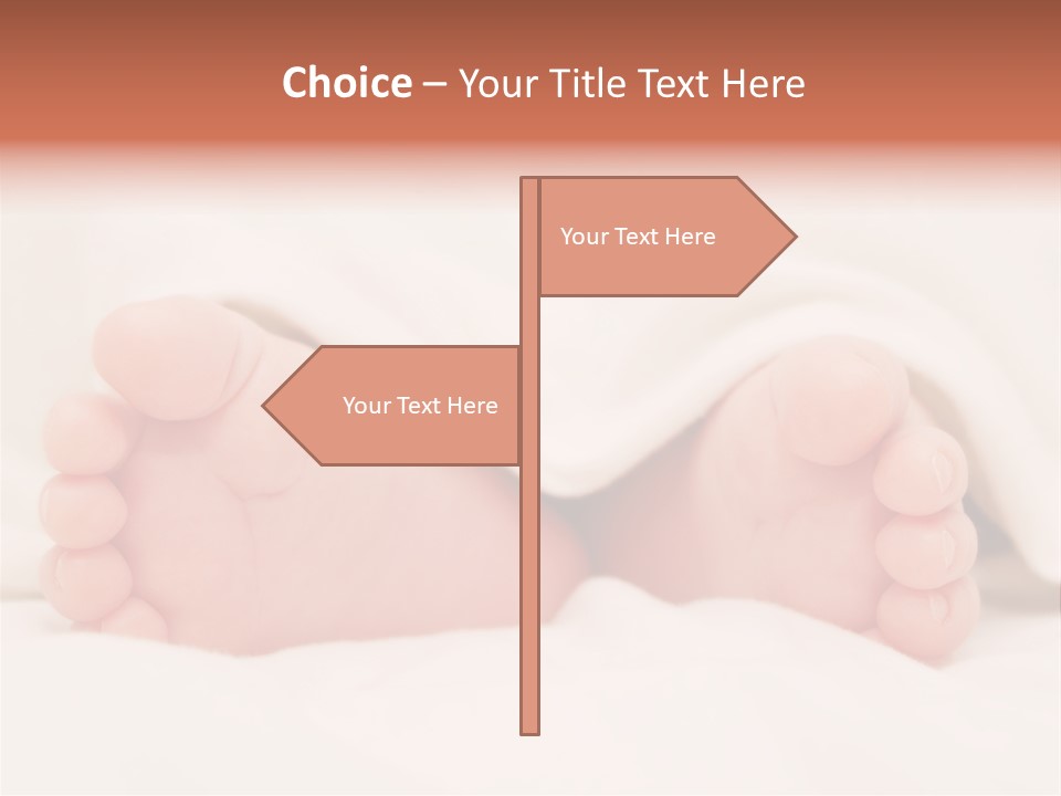 Birth Boy Macro PowerPoint Template