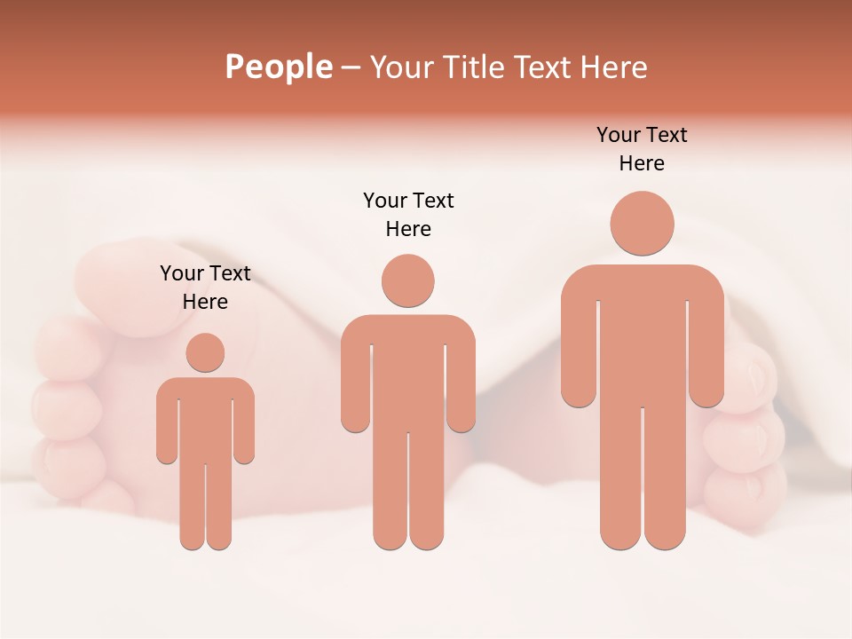 Birth Boy Macro PowerPoint Template