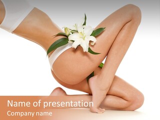 Perfection Care Flower PowerPoint Template