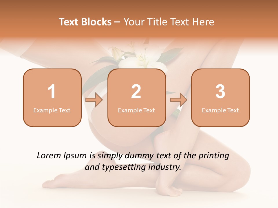 Perfection Care Flower PowerPoint Template