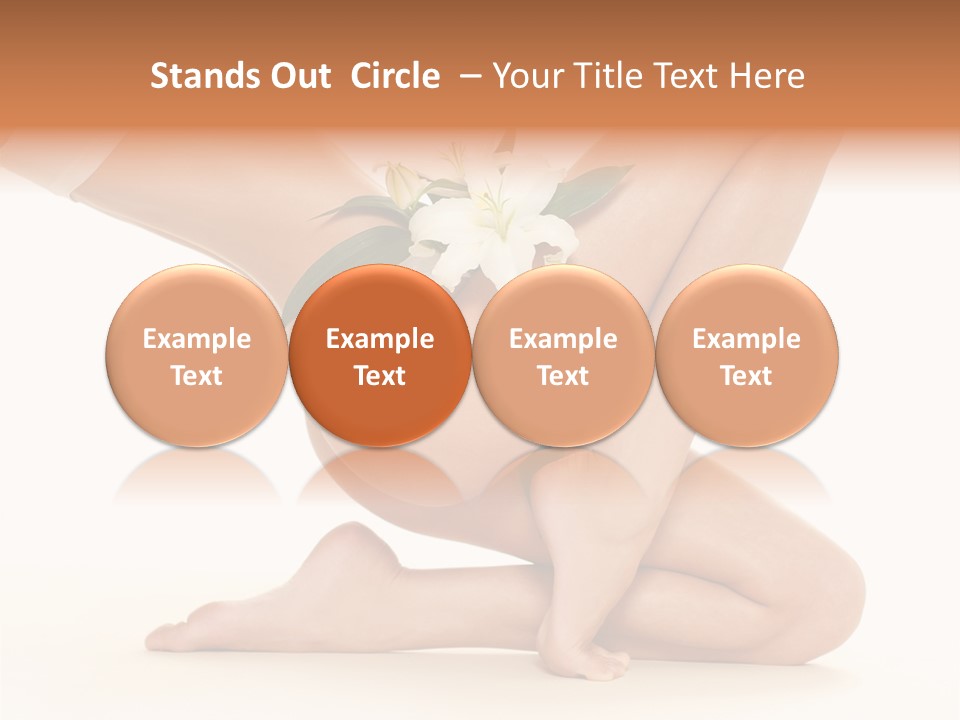 Perfection Care Flower PowerPoint Template