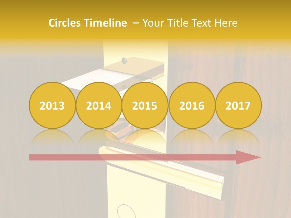 Entrance Accessibility Vacation PowerPoint Template