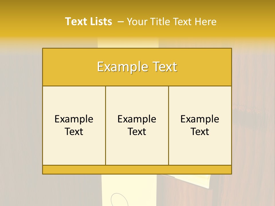 Entrance Accessibility Vacation PowerPoint Template