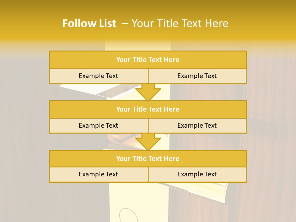 Entrance Accessibility Vacation PowerPoint Template