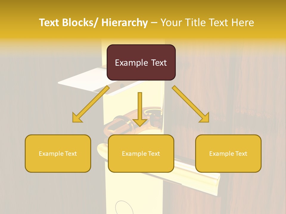 Entrance Accessibility Vacation PowerPoint Template