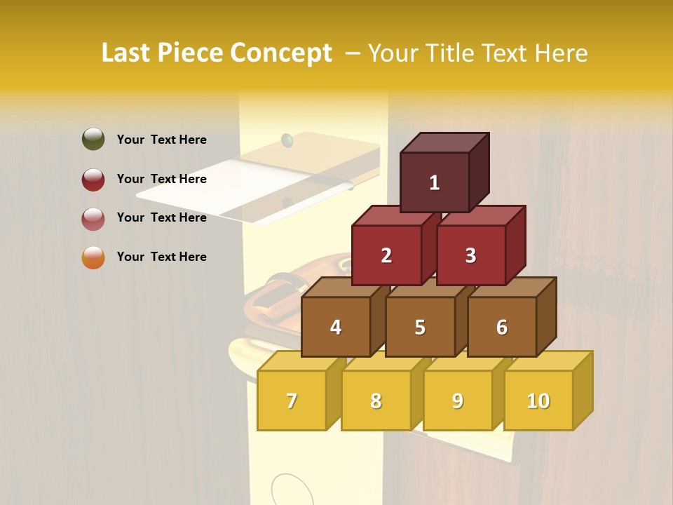 Entrance Accessibility Vacation PowerPoint Template