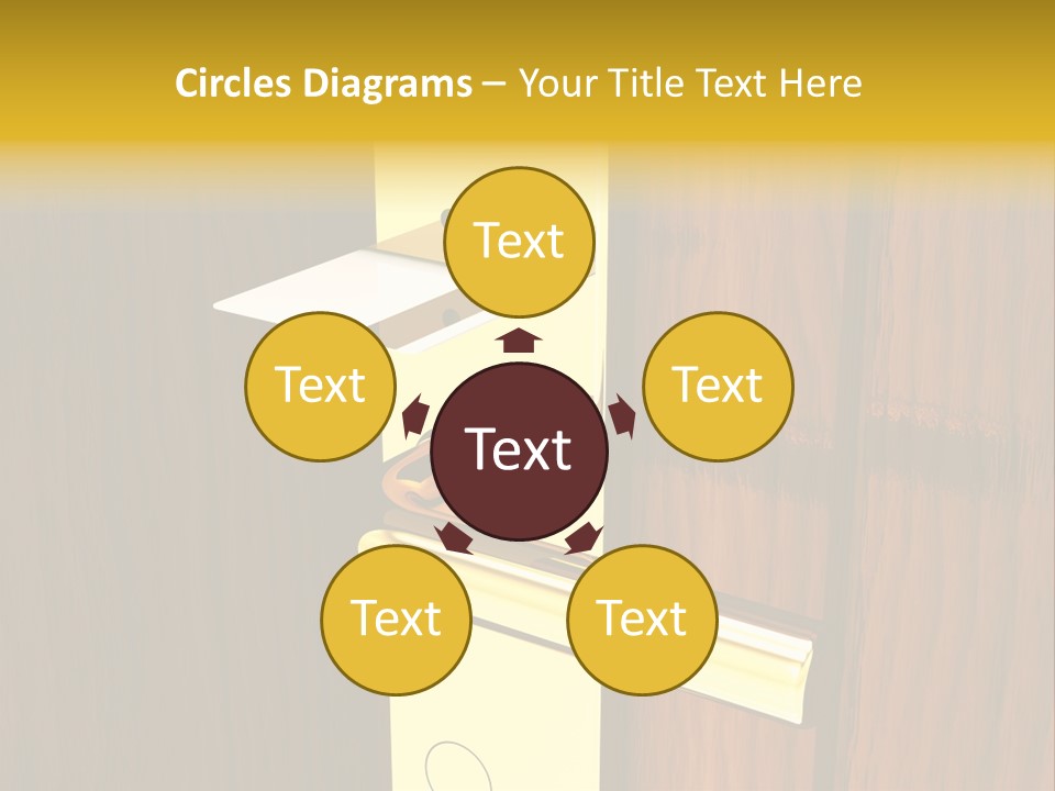 Entrance Accessibility Vacation PowerPoint Template