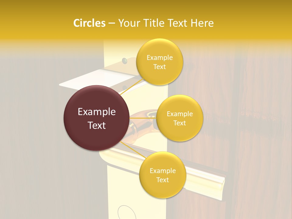 Entrance Accessibility Vacation PowerPoint Template