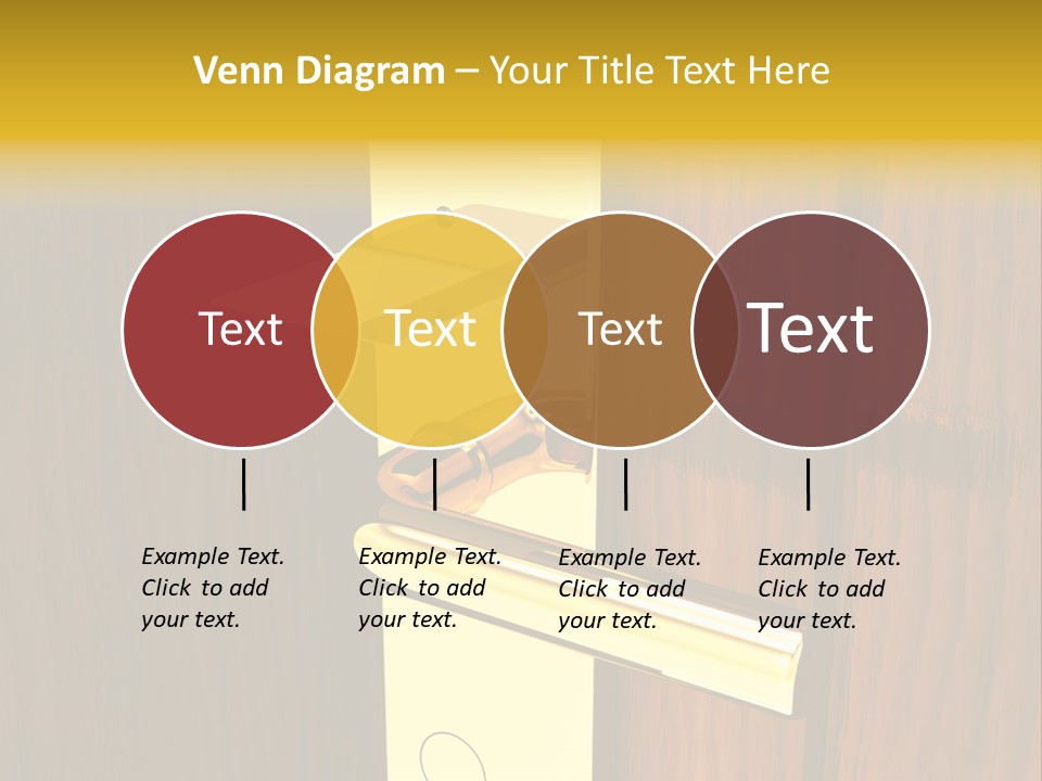 Entrance Accessibility Vacation PowerPoint Template