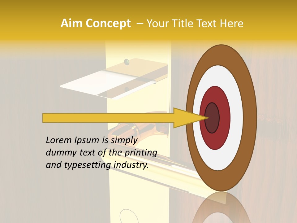 Entrance Accessibility Vacation PowerPoint Template
