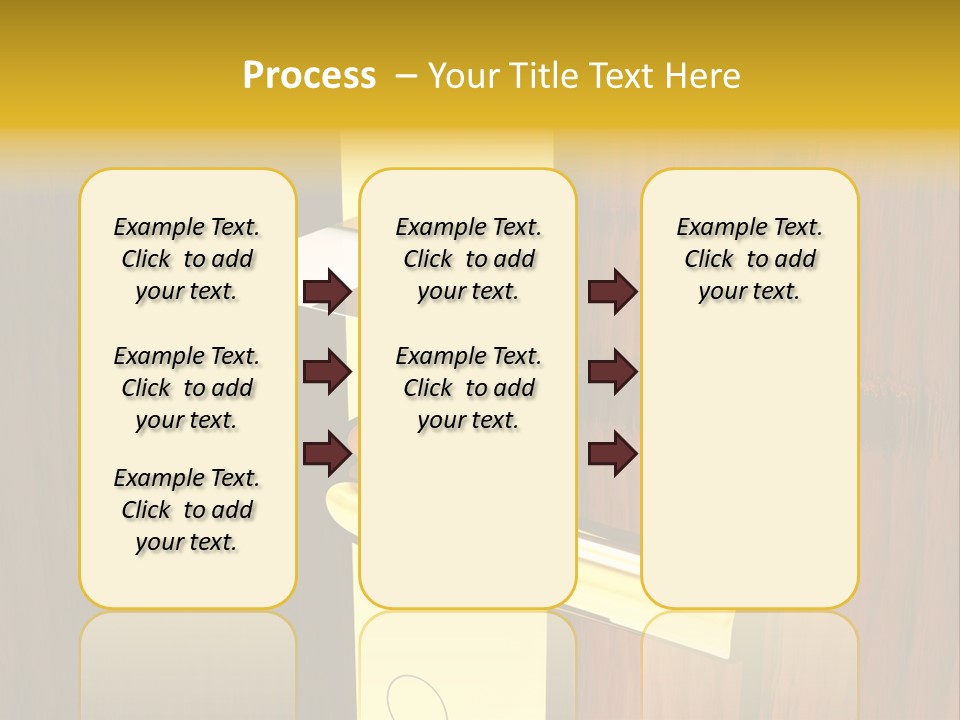 Entrance Accessibility Vacation PowerPoint Template